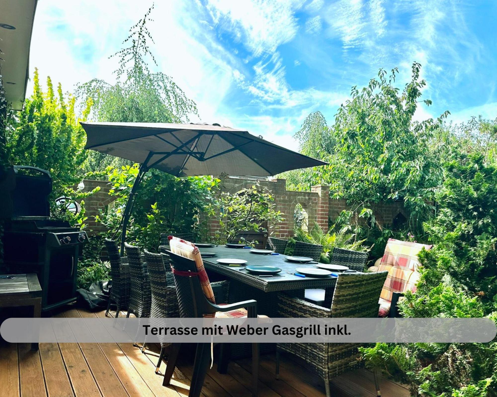 Lodge Of Africa - Einzigartige Themenzimmer, Eingezaeunten Garten, Sauna, Whirlpool & Kamin, Hunde Willkommen, Gasgrill, Voll Ausgestattete Kueche, Grosser Essbereich, Hamburg & Stade In Der Naehe Twielenfleth Bagian luar foto
